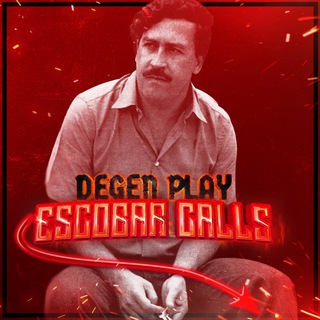 Telegram profile photo for ESCOBAR DEGEN PLAYS