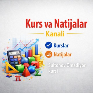 Telegram profile photo for Matematika kursi va natijalar