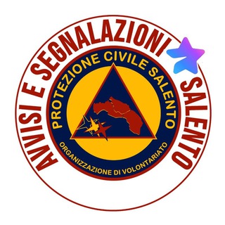 Telegram profile photo for PROTEZIONE CIVILE SALENTO o.d.v. - Avvisi e Segnalazioni Salento