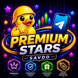 Telegram profile photo for Premium Stars Savdo