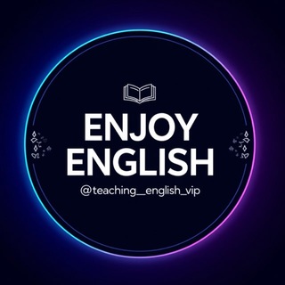 Telegram profile photo for Enjoy English | آموزش زبان انگلیسی