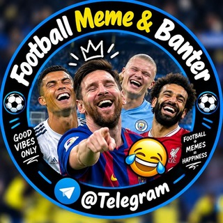 Telegram profile photo for Football Memes & Banter😂⚽️ ⛳️