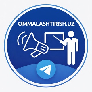 Telegram group profile photo for Ommalashtirish.uz Metodik tavsiya va qo'llanma