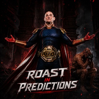 Telegram profile photo for Roast in Predictions #TopuriaMafia #LopesArmy