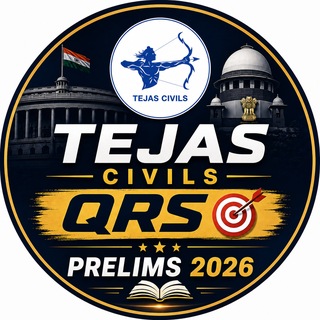 Telegram profile photo for Tejas- QRS Prelims 2026