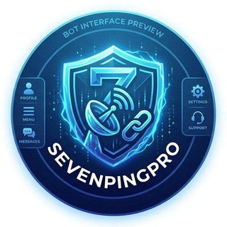 Telegram profile photo for رضایت و اعتماد مشتریان SEVENPINGPRO
