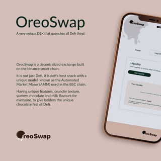 Telegram profile photo for OreoSwap Announcement
