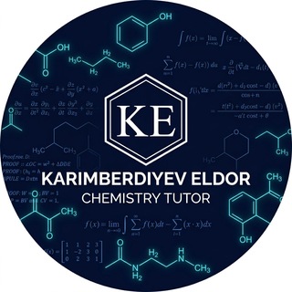 Telegram profile photo for "KIMYO" Milliy sertifikat "ga tayyorlov kanali🧪
