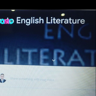 Telegram profile photo for English Literature