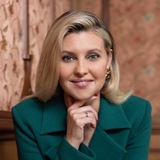 Telegram profile photo for Olena Zelenska / Олена Зеленська
