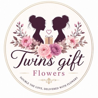 Telegram profile photo for Twins gift Flowers ππΉπΉπΉ