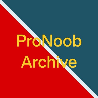 Telegram profile photo for ProNoobArchive