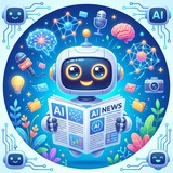 Telegram profile photo for AI News | Первый