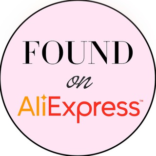 Telegram profile photo for FOUND on Aliexpress by solnceva