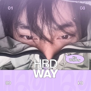 Telegram profile photo for HBD to WAY 🤍