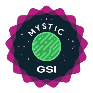 Telegram profile photo for Mystic GSI Updates