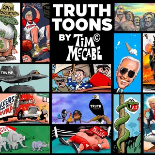 Telegram profile photo for Truth Toons©️🇺🇸 by Tim McCabe
