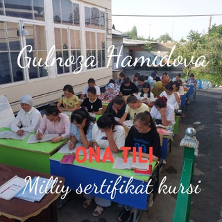 Telegram profile photo for HAMIDOVA GULNOZA (Ona tilidan milliy sertifikatga tayyorlov)