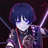Telegram profile photo for Scaramouche.
