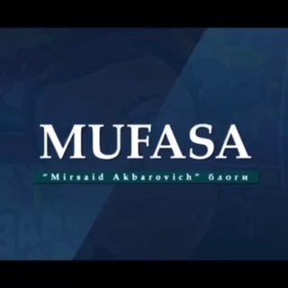 Telegram profile photo for Mufasa
