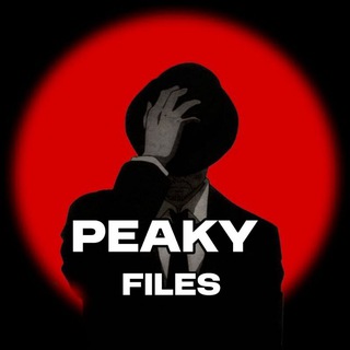 Telegram profile photo for ๐คโPEAKY FILES๐ชฝ