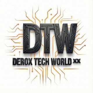 Telegram profile photo for DEROX TECH WORLD✘✘