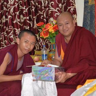 Telegram profile photo for སེར་ལྷོ་དགེ་བཤེས་ལྷ་རམས་པ་རྒན་ངག་དབང་ཐོགས་མེད་མཆོག་གི་དཔེ་ཁྲིད་གླིང་།