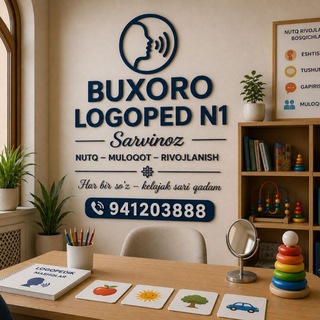 Telegram profile photo for Logoped_defektolog_Buxoro🗣💆