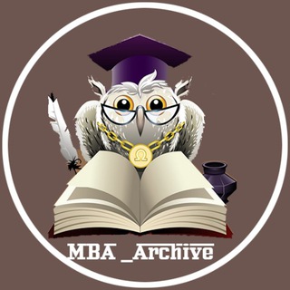 Telegram profile photo for MBA Archive