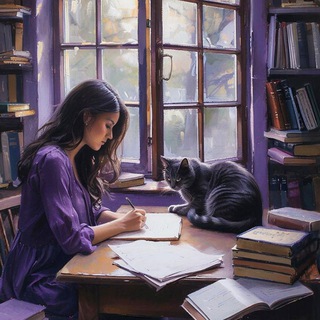 Telegram profile photo for Дея Нира: книги, кот и компания 🐾