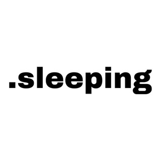 Telegram group profile photo for sleeping