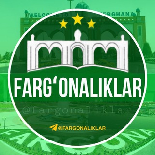 Telegram profile photo for Farg'onaliklar | Rasmiy kanal!