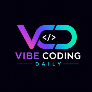 Telegram profile photo for Vibe Coding Daily