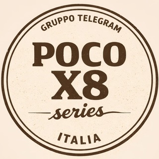 Telegram group profile photo for POCO X8 Pro - X8 Pro Max Italia