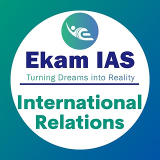 Telegram profile photo for Ekam UPSC International Relations