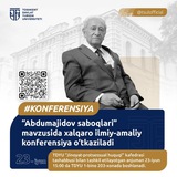 Telegram profile photo for Abdumajidov G'afur Abdumajidovich