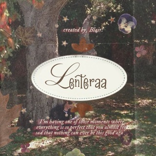 Telegram profile photo for ㅤ◌ ౨ৎ Lenteraa, teleprem OPEN! ۪ ⓘ