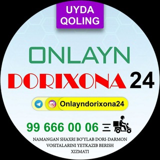 Telegram group profile photo for ONLAYN DORIXONA 24/7 (RETSEPLAR UCHUN CHAT)