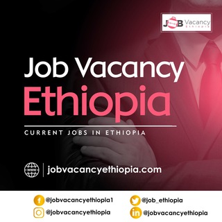 Telegram profile photo for Job Vacancy Ethiopia