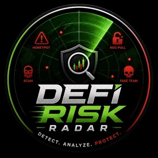 Telegram profile photo for DeFi Risk Radar