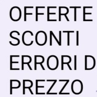 Telegram profile photo for OFFERTE π€π€π€ ERRORI DI PREZZO π₯³π₯³π₯³ SCONTI π€©π€©π€©
