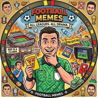 Telegram profile photo for Офсайд юмора | Футбольные мемы