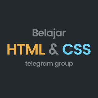 Telegram profile photo for Belajar HTML & CSS