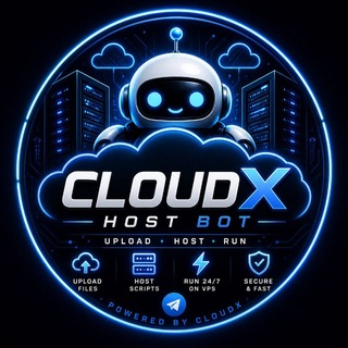 Telegram profile photo for CloudXSupport