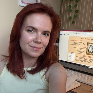 Telegram profile photo for Лена учит 📒 А1-B2 🇺🇸