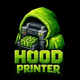 Telegram profile photo for HOOD PRINTER