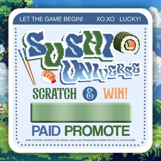 Telegram profile photo for Sushi Paid Promote.