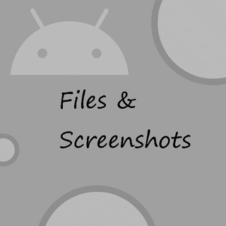 Telegram profile photo for Files & Screenshots