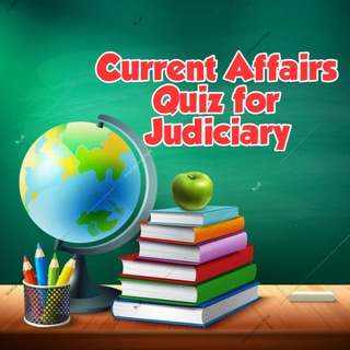 Telegram profile photo for Current Affairs Quiz for Judiciary