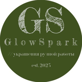 Telegram profile photo for GlowSpark // украшения из бисера